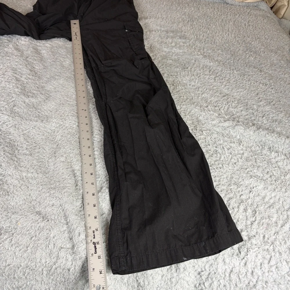 Our Legacy Stereo Cargo Pants Black Wide Leg Trousers W4224SB